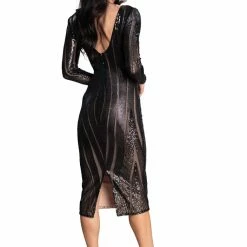 Dress The Population Emery Dress Statement Sequins
