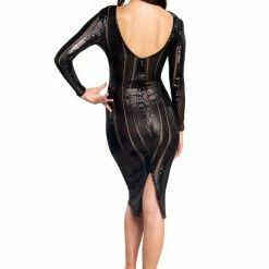 Dress The Population Emery Dress Statement Sequins