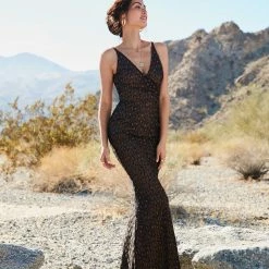 Dress The Population Collections Helen Gown 11 Dress The Population Collections Helen Gown