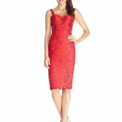 Dress The Population Red Jaida Dress