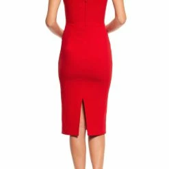 Dress The Population Lita Dress Red