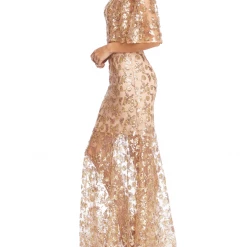 Dress The Population Statement Sequins Lourdes Dress