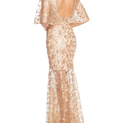 Dress The Population Statement Sequins Lourdes Dress