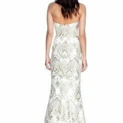 Dress The Population Nicolette Gown Statement Sequins