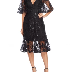 Dress The Population Roseanna Dress Statement Sequins