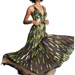 Dress The Population Statement Sequins Samira Dress