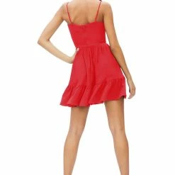 Dress The Population Solange Dress Red