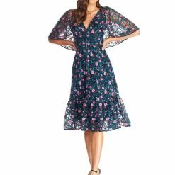 Dress The Population Virginia Dress Blue