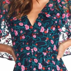 Dress The Population Virginia Dress Blue