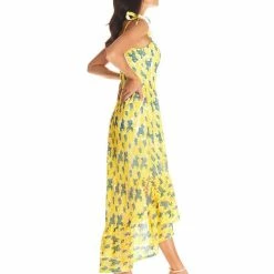 Dress The Population Yellow Wren Dress