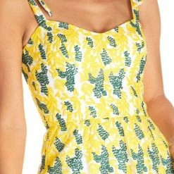 Dress The Population Yellow Wren Dress