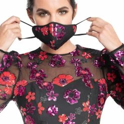 Dress The Population Yasmine Dress Statement Sequins